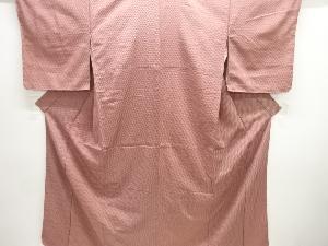 大正ロマン　疋田模様織り出し着物